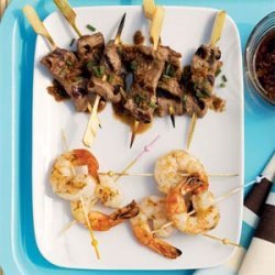 Ginger Beef Mini Skewers