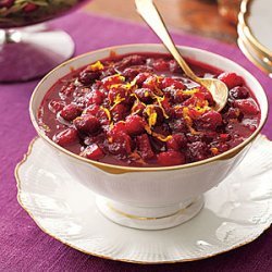 Mulled-Cider Cranberry Sauce