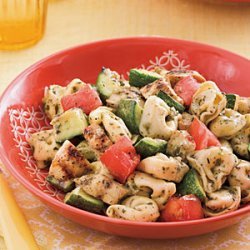 Grilled Chicken-and-Veggie Tortellini