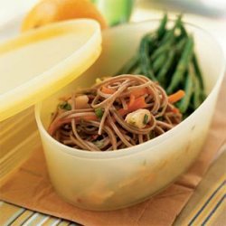 Soba Noodles with Shrimp