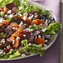 Roasted Beet & Carrot Salad