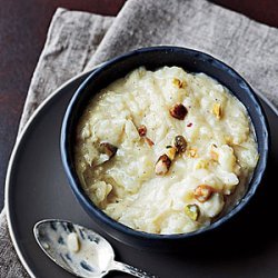 Warm Coconut Rice Pudding