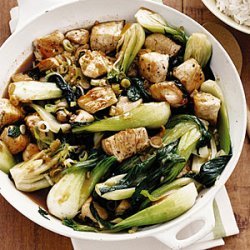 Chicken and Bok Choy Stir-Fry