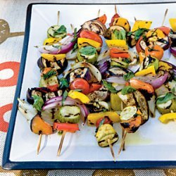 Grilled Veggie Kebabs