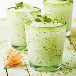 Minty Lime Frozen Mojito