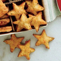 Parmesan-Basil-Cheddar Stars