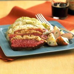 Corned Beef and Cabbage Dinner