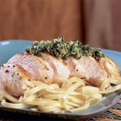 Pan-Seared Chicken with Italian Salsa Verde