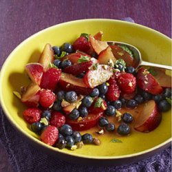 Red and Black Fruit Salad