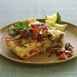 Mexican Potato Omelet