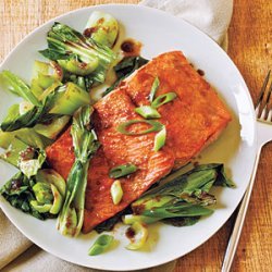 Salmon and Bok Choy