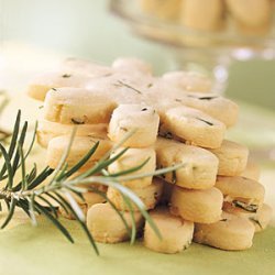Rosemary Shortbread Cookies