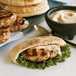 Lamb and Turkey Pita Burgers