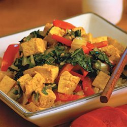 Hoisin Tofu and Vegetables