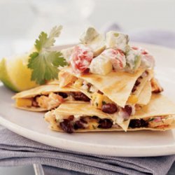 Hot-Smoked Salmon Quesadillas