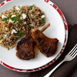 Spanish Spice-Rubbed Lamb Tenderloin with Farro Salad