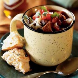 Chunky Two-Bean and Beef Chili