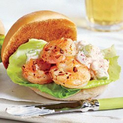 Spicy Shrimp Sliders with Celery Mayonnaise