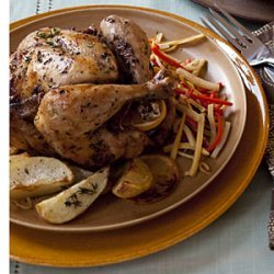 Lemon-and-Sage Roasted Chicken