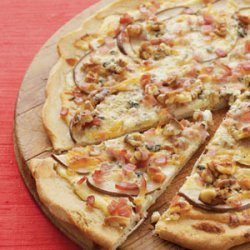 Bacon, Pear & Gorgonzola Pizza