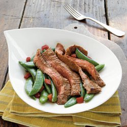 Spicy Asian-Marinated Flank Steak