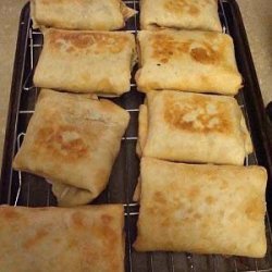 Baked Chicken Chimichangas