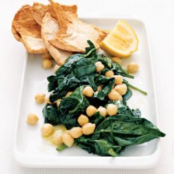 Lemon-Spinach Chickpeas