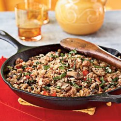 Barley Sausage Skillet