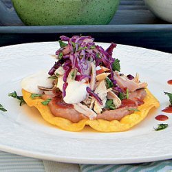 Easy Barbecue Tostadas