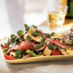 Grilled Steak Salad with Caper Vinaigrette