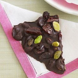 Cherry-Pistachio Chocolate Bark