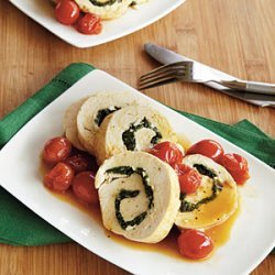 Spinach and Feta–Stuffed Chicken