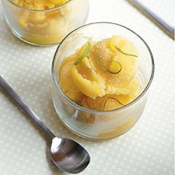 Mango-Lime Sorbet