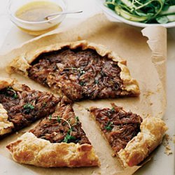 Free-Form Onion Tart