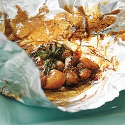 Foil-wrapped Ginger Chicken