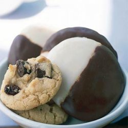 Black-and-White Cake Cookies