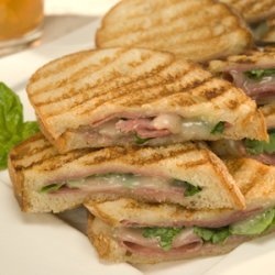 Salami and Provolone Panini