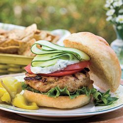 Greek Turkey Burgers