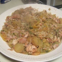 Slow cooked Chicken with Tomatillos