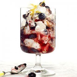 Lemon-Blueberry Eton Mess