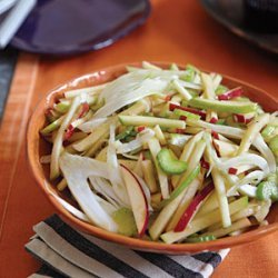 Fennel Apple And Celery Slaw