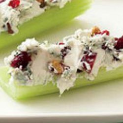 Blue Cheese and Pecan Stuffed Celery