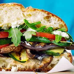 Grilled Mediterranean Vegetable Sandwiches