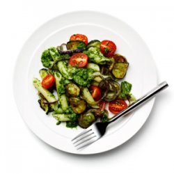 Pasta Primavera with Arugula Pesto