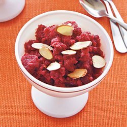 Cherry-Almond Granita