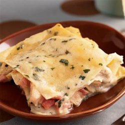 Chicken-Ham Lasagna