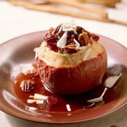 Maple-Cranberry Baked Apples