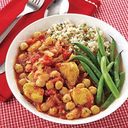 Curried Chicken and Chickpea Stew