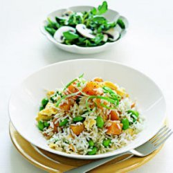 Watercress and Mushroom Salad with Lime Vinaigrette