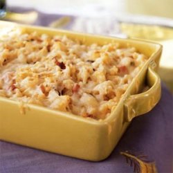 Spaetzle Baked with Ham and Gruyère